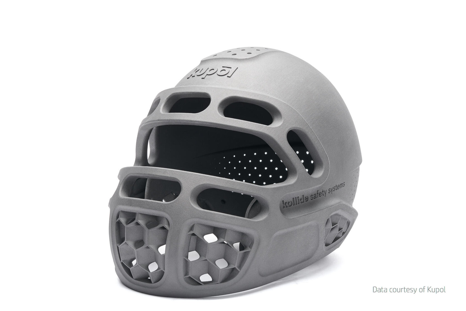 3D-Druck eines Helms der Firma dreiDP GmbH
